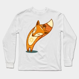 fox yoga Long Sleeve T-Shirt